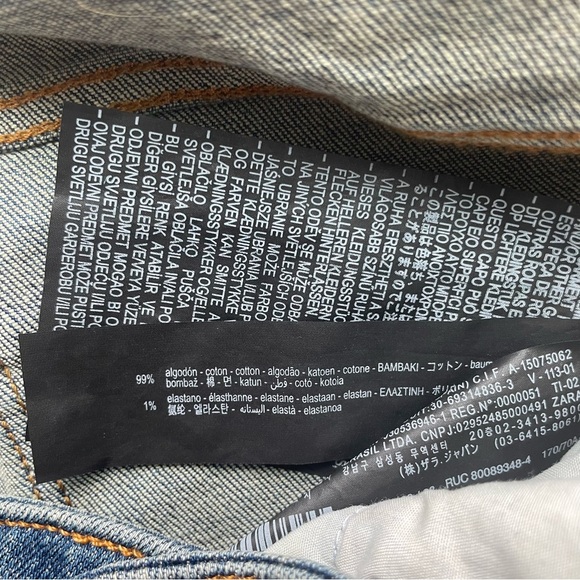 ZARA SKINNY JEANS MID RISE - Picture 8 of 8